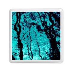 Cold Reflections Memory Card Reader (square) by DimitriosArt