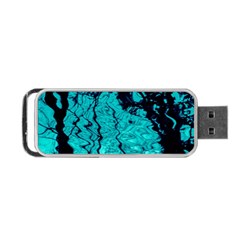 Cold Reflections Portable Usb Flash (one Side) by DimitriosArt