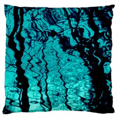 Cold Reflections Standard Flano Cushion Case (one Side) by DimitriosArt