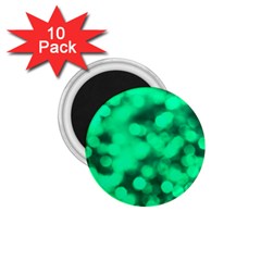 Light Reflections Abstract No10 Green 1 75  Magnets (10 Pack)  by DimitriosArt