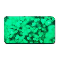 Light Reflections Abstract No10 Green Medium Bar Mats by DimitriosArt