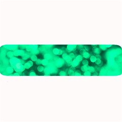 Light Reflections Abstract No10 Green Large Bar Mats by DimitriosArt