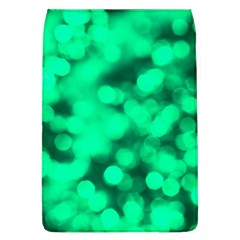 Light Reflections Abstract No10 Green Removable Flap Cover (l) by DimitriosArt