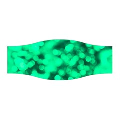 Light Reflections Abstract No10 Green Stretchable Headband by DimitriosArt