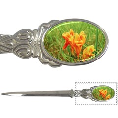 Orange On The Green Letter Opener by DimitriosArt