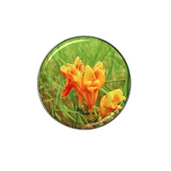 Orange On The Green Hat Clip Ball Marker (10 Pack) by DimitriosArt