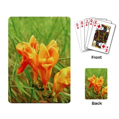 Orange On The Green Playing Cards Single Design (rectangle) by DimitriosArt