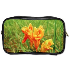 Orange On The Green Toiletries Bag (two Sides) by DimitriosArt