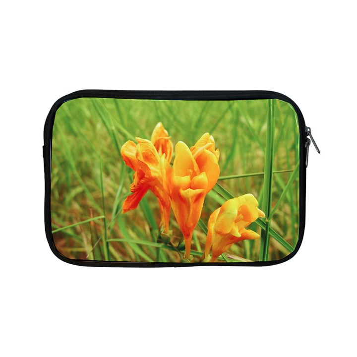 Orange On The Green Apple iPad Mini Zipper Cases