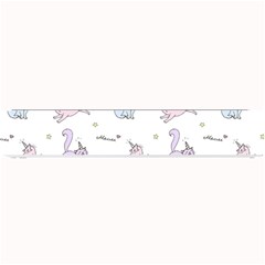 Unicorn Cats Pattern 2 Small Bar Mats by Littlebird