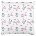 Unicorn Cats Pattern 2 Standard Flano Cushion Case (Two Sides) Front