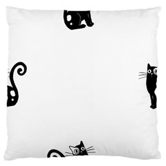 Cats Pattern Example Standard Flano Cushion Case (one Side) by Littlebird