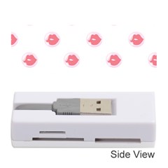 Lips Bubblegum Pattern Memory Card Reader (stick) by Littlebird