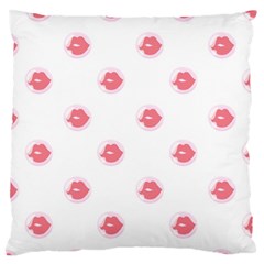 Lips Bubblegum Pattern Standard Flano Cushion Case (one Side) by Littlebird