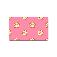 Cookies Pattern Pink Magnet (name Card) by Littlebird