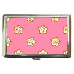 Cookies Pattern Pink Cigarette Money Case