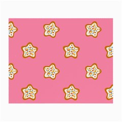 Cookies Pattern Pink Small Glasses Cloth by Littlebird