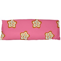 Cookies Pattern Pink Body Pillow Case (dakimakura) by Littlebird