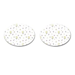 Magic Pattern  Cufflinks (oval)