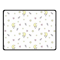 Magic Pattern  Double Sided Fleece Blanket (small)  by Littlebird