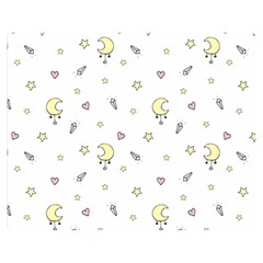 Magic Pattern  Double Sided Flano Blanket (medium)  by Littlebird