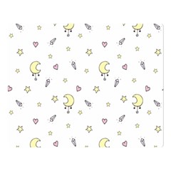 Magic Pattern  Double Sided Flano Blanket (large)  by Littlebird