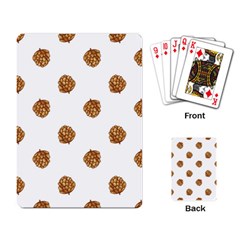 Pine Cones White Playing Cards Single Design (rectangle)