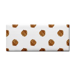 Pine Cones White Hand Towel by Littlebird