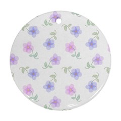 Flowers Pattern Ornament (round)