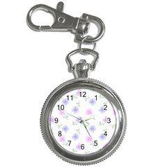 Flowers Pattern Key Chain Watches by Littlebird