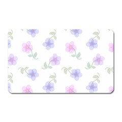 Flowers Pattern Magnet (rectangular) by Littlebird