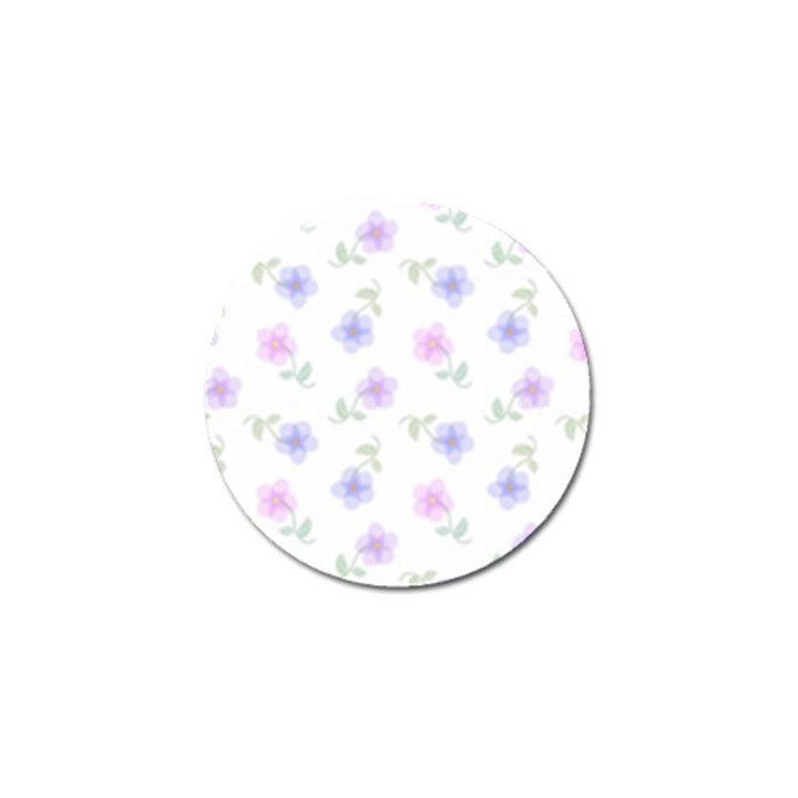 Flowers Pattern Golf Ball Marker