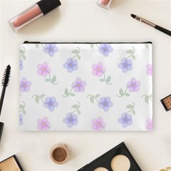 Flowers Pattern Cosmetic Bag (large)