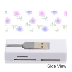 Flowers Pattern Memory Card Reader (stick) by Littlebird