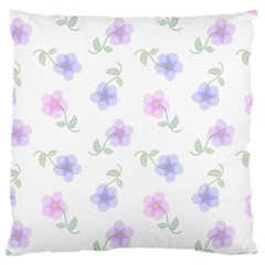 Flowers Pattern Standard Flano Cushion Case (one Side) by Littlebird