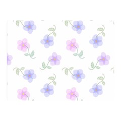 Flowers Pattern Double Sided Flano Blanket (mini)  by Littlebird