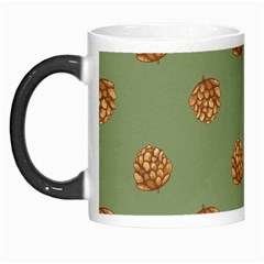 Pine Cones Green Morph Mugs by Littlebird