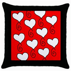 S1e1sue Throw Pillow Case (black)