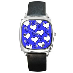 S1e1sue3 Square Metal Watch by SomethingForEveryone