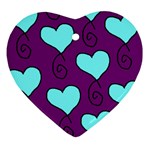 S9 Heart Ornament (Two Sides) Front