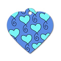 S10 Dog Tag Heart (two Sides) by SomethingForEveryone