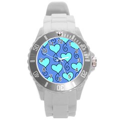 S10 Round Plastic Sport Watch (l) by SomethingForEveryone