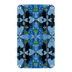 Rare Excotic Blue Flowers In The Forest Of Calm And Peace Memory Card Reader (rectangular) by pepitasart