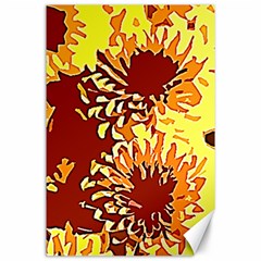 Sunflowers Canvas 24  X 36 