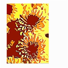 Sunflowers Large Garden Flag (two Sides)