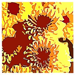 Sunflowers Wooden Puzzle Square