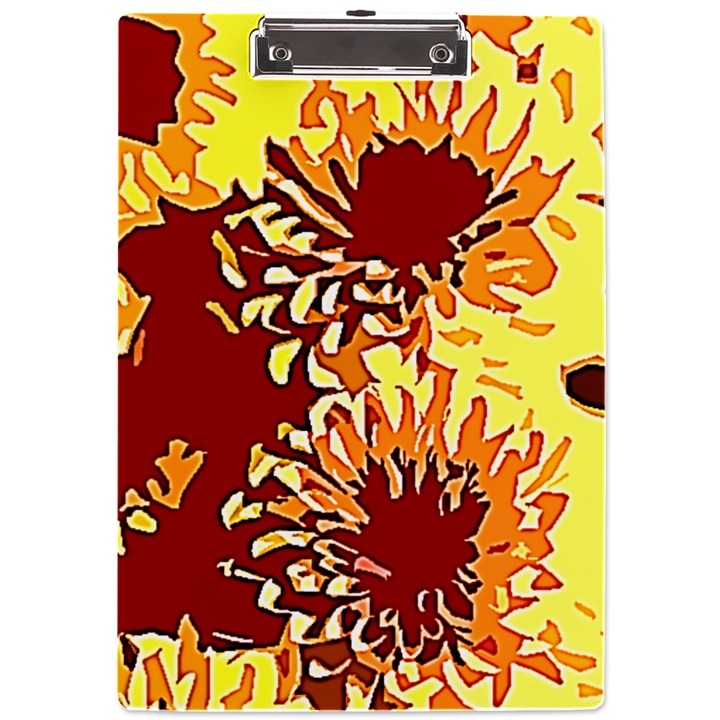 Sunflowers A4 Clipboard