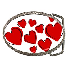 Scribbled Love Belt Buckles by SomethingForEveryone