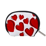 Scribbled Love Accessory Pouch (Small) Back