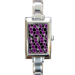 S1e1tina Rectangle Italian Charm Watch by SomethingForEveryone